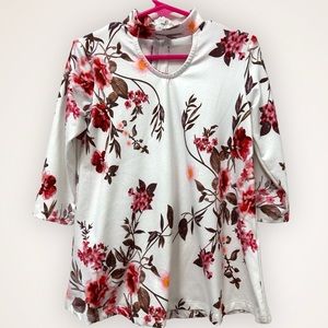 Girls Soft Flowy Tunic Top Kids Size 6